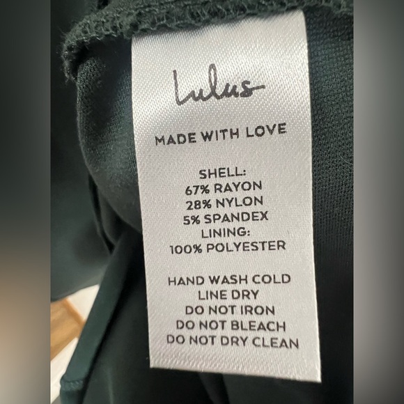 Lulu's Black Midi Dress - Picture 5 of 6